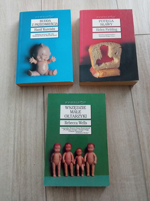 Budda z przedmieścia Potęga sławy Wszędzie małe ołtarzyki 3 książki