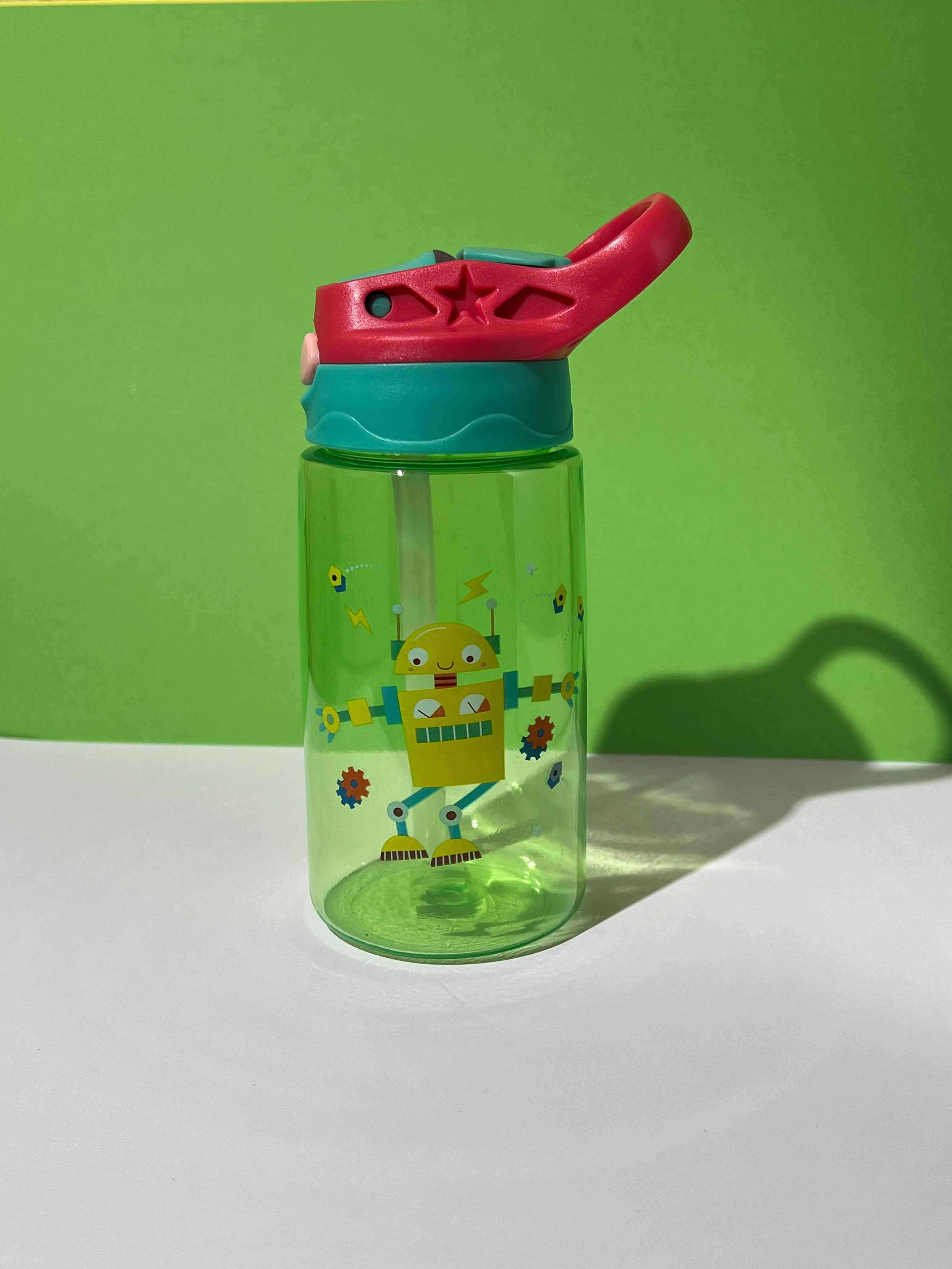Детская бутылочка с силиконовой соской для кормления 400 мл