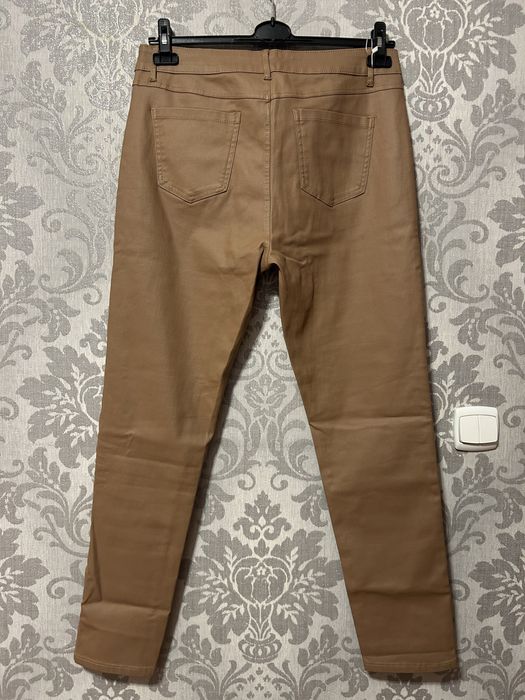 Spodnie woskowane karmel 48