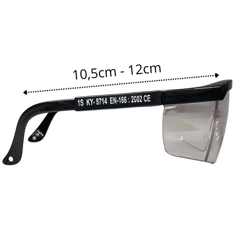 Okulary ochronne do nerf + magazynek + 20 strzałki