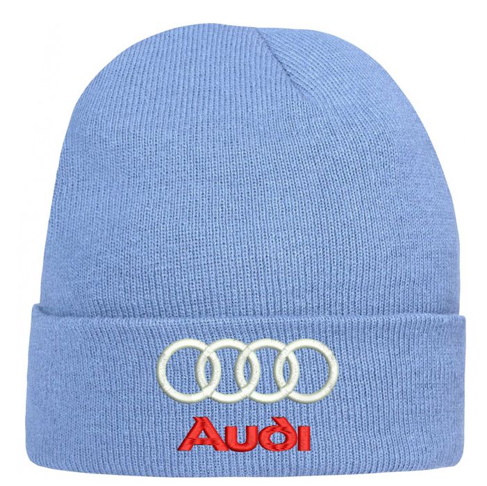 CZAPKA zimowa z haftem AUDI na prezent audi