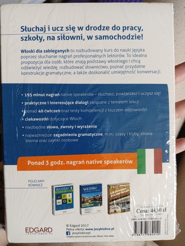 Język włoski dla zabieganych. Kurs audio. Poziom A2-B1.