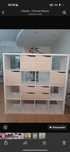 Estante Ikea com portas e gavetas
