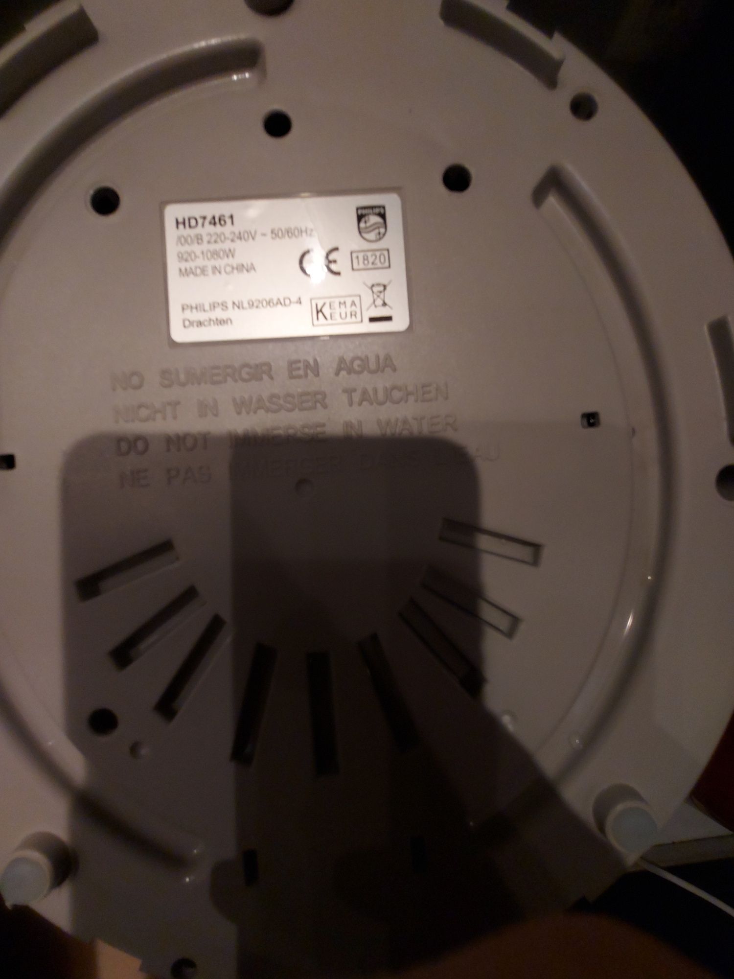 Ekspres do kawy przelewowy Philips HD7461