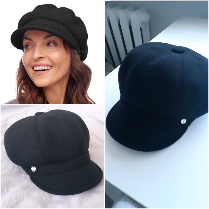Kaszkiet damski zimowy 57-58 cm beret