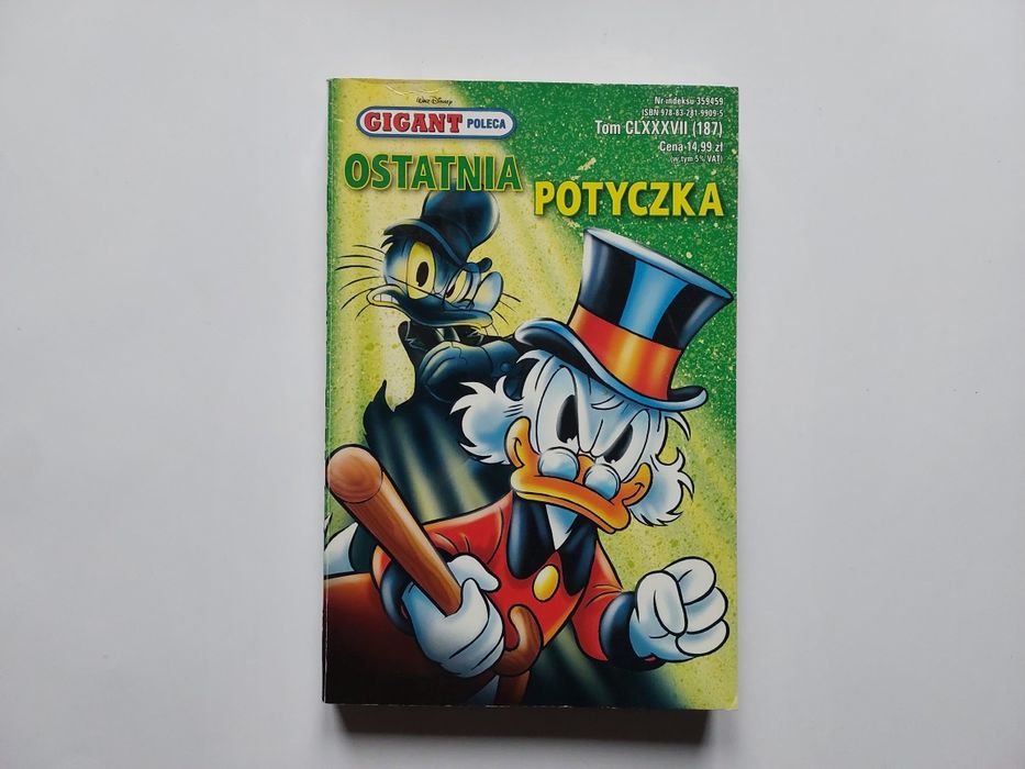 Gigant Poleca Ostatnia potyczka Tom CLXXXVII 187 stan bardzo dobry-