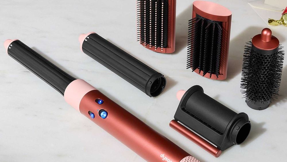 Cтайлер Dyson Airwrap Long Volumise Strawberry bronze/Blush pink EU