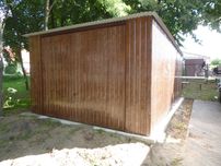 Garaż blaszany Schowek Magazyn na budowę Wzmocniony 2x3 3x4 3x5