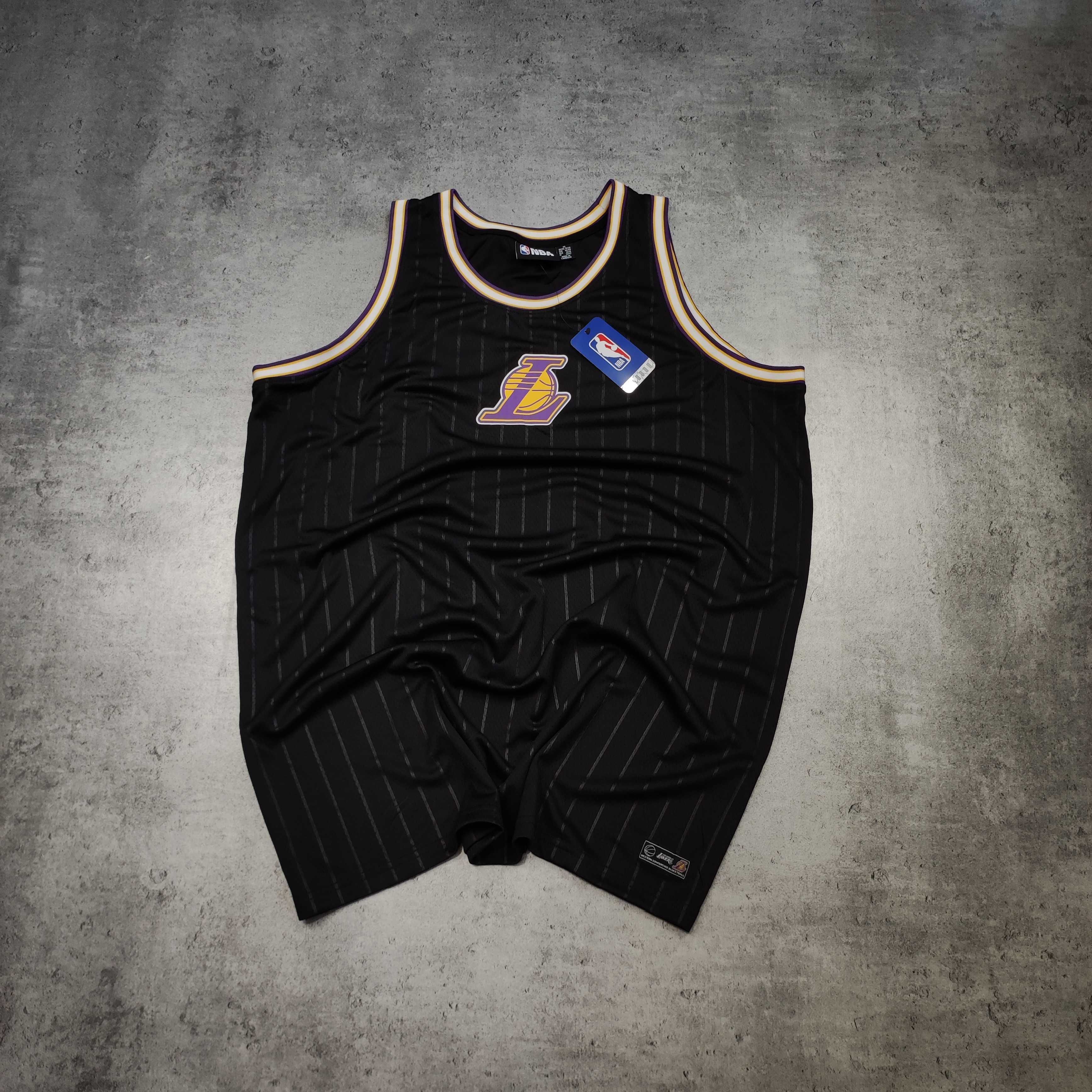 MĘSKA Koszulka Sportowa Jersey NBA Koszykówka Los Angeles Lakers Logo