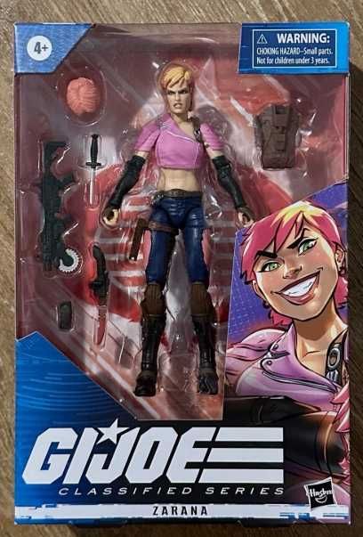 Gijoe Classified #48 Dreadnok Zarana (Novo selado)