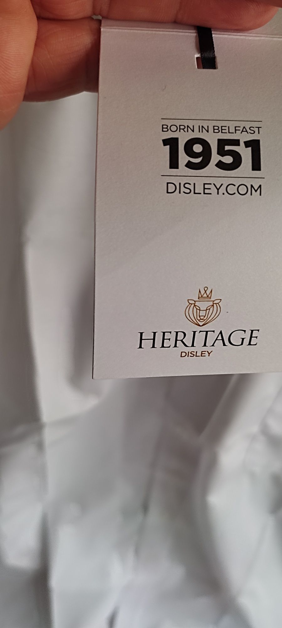 Heritage Koszula biała męska M nowa