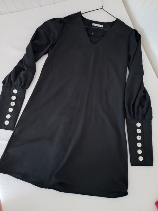 Etika,unikatowa turecka sukienka z guzikami S/M