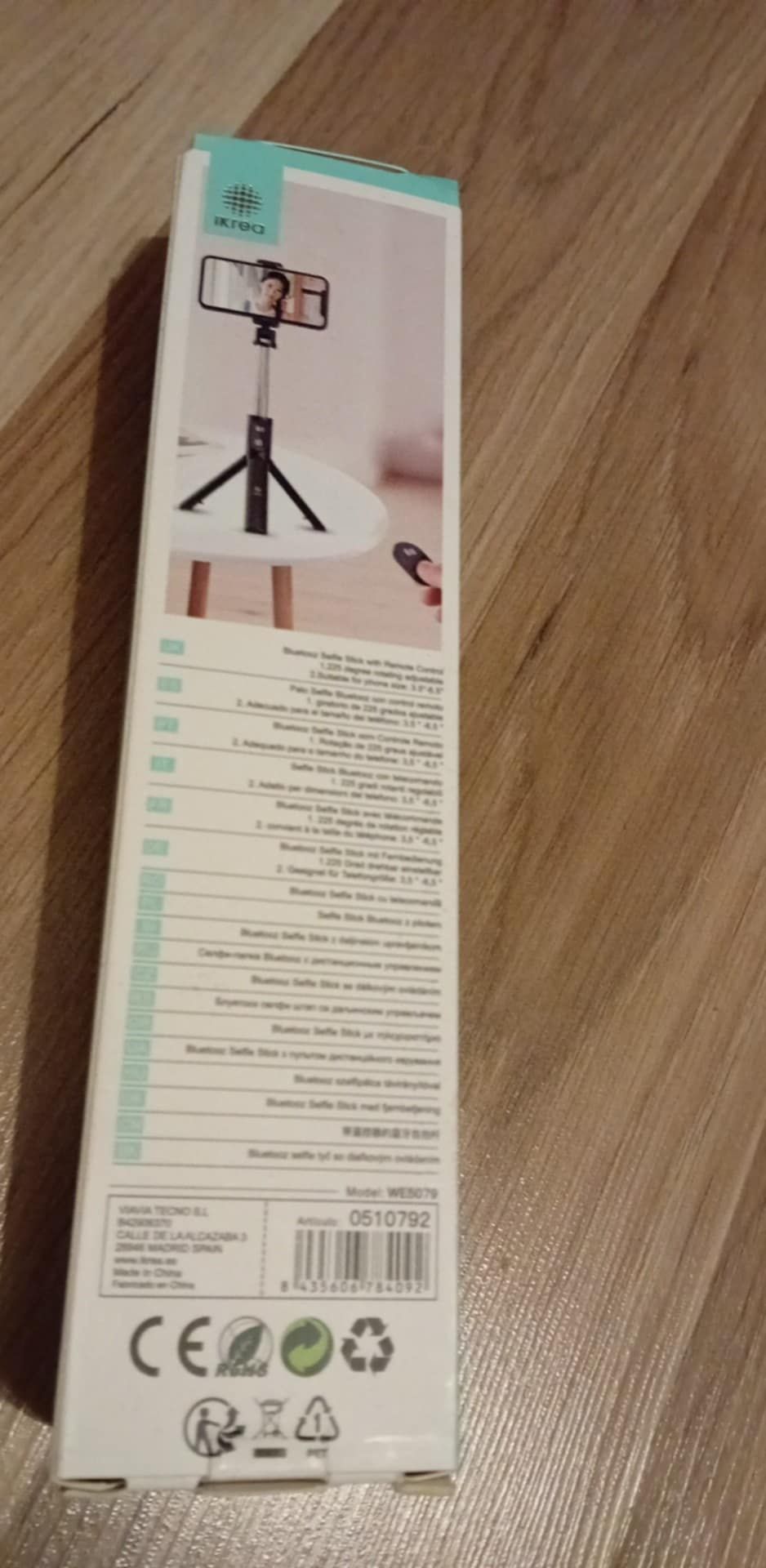 Selfie Stick ze stojakiem