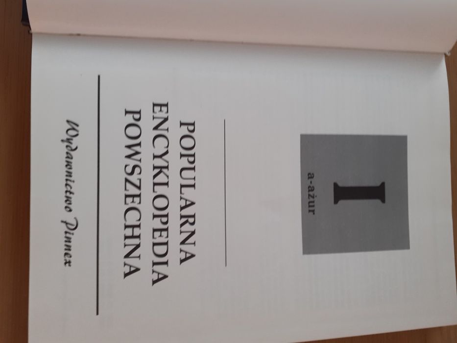 Okazja nowe popularna encyklopedia powszechna 1994rok