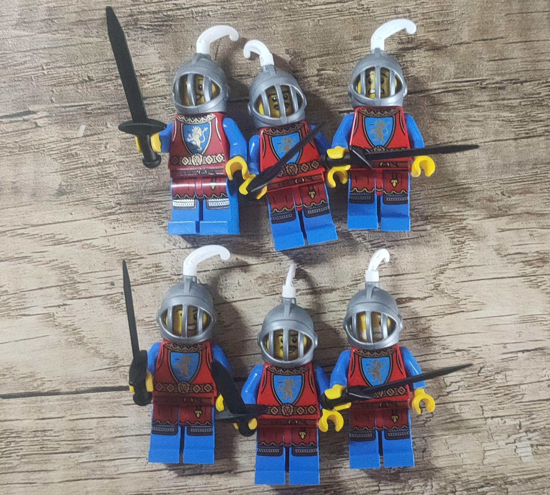 LEGO castle armia rycerze lwa lion knights figurki