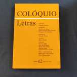 Revista Colóquio Letras 62 - Julho 1981