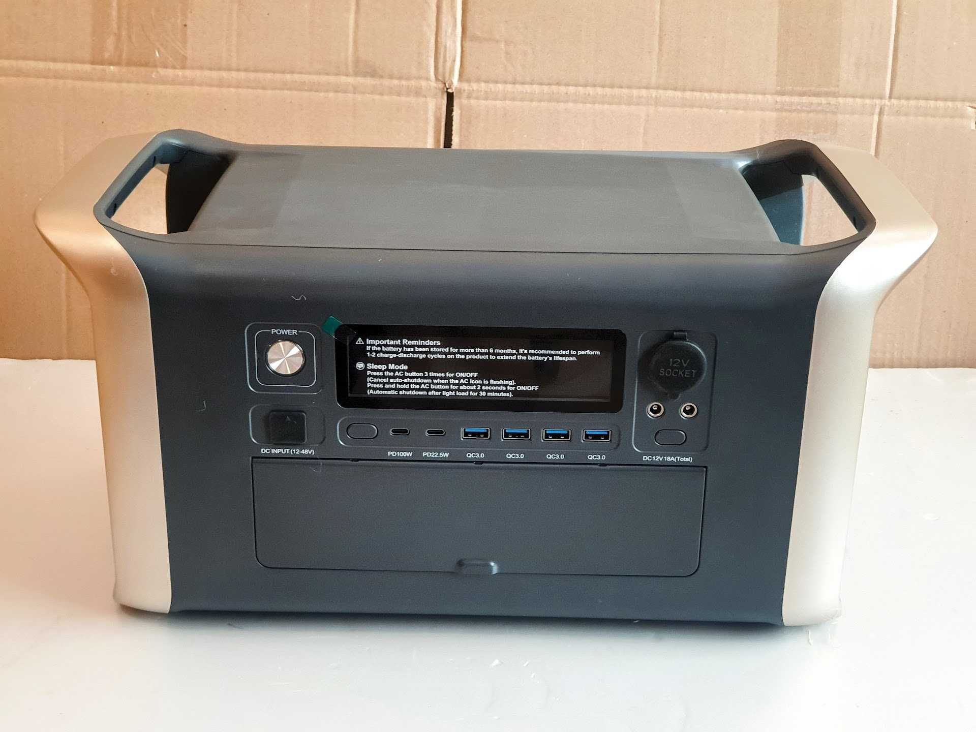 APOWER 1000 Зарядна станція LiFePO4 1024 Вт/г, 1800 Вт