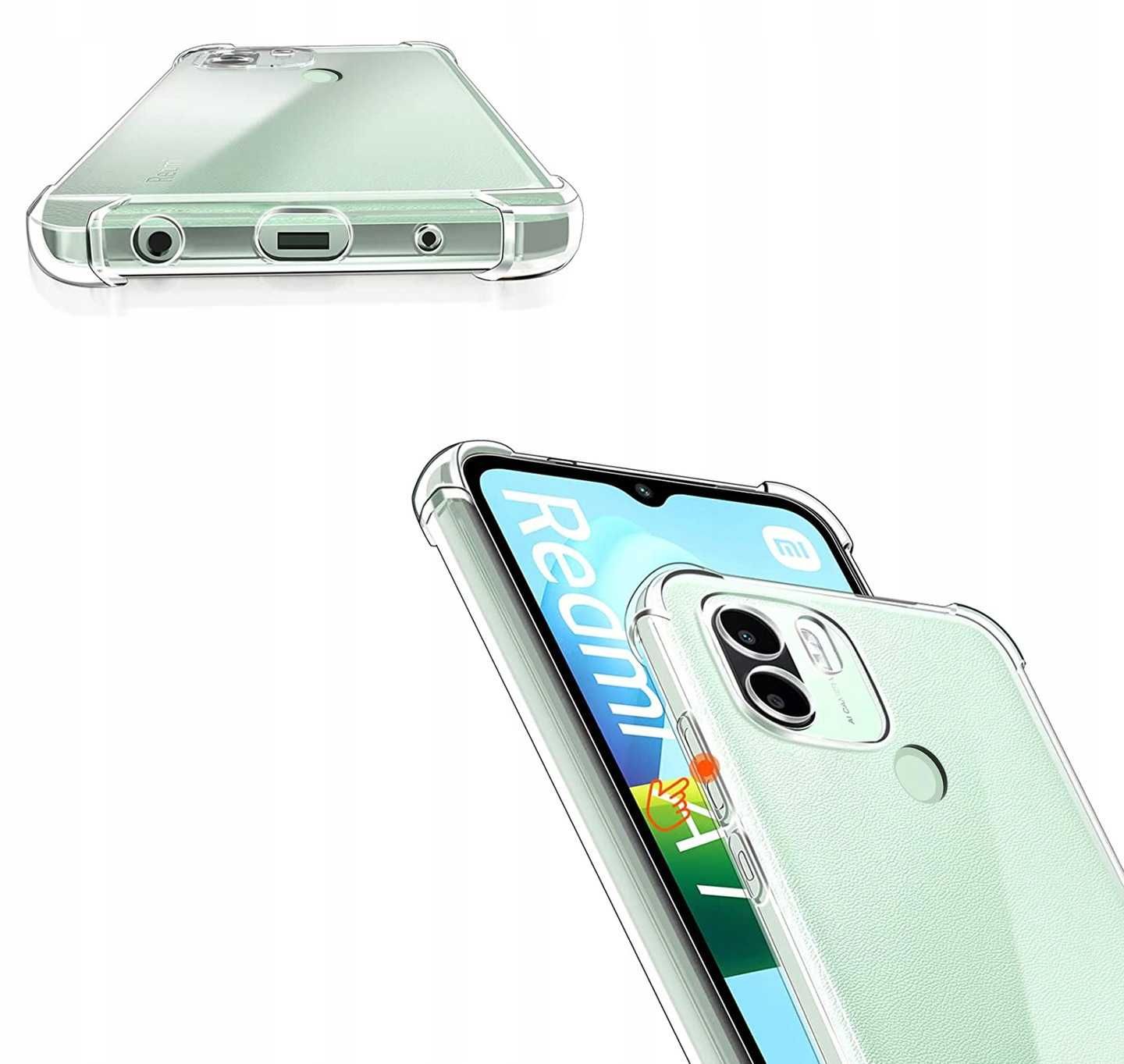 Etui Anti-Shock do Xiaomi Redmi A1 + Szkło Hartowane