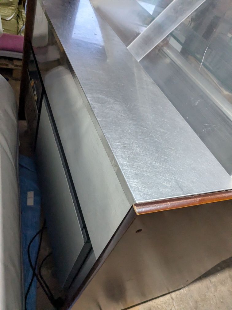 Vitrine de café com refrigeração