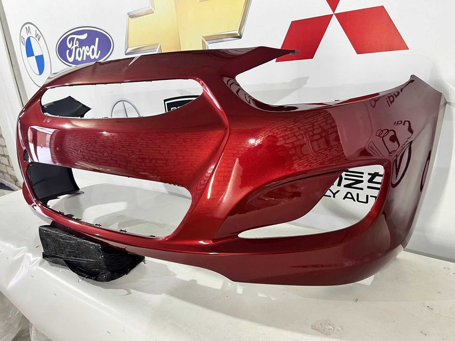 Бампер Хюндай Акцент Hyundai Accent новый завод ЦВЕТ Polcar TM Польша