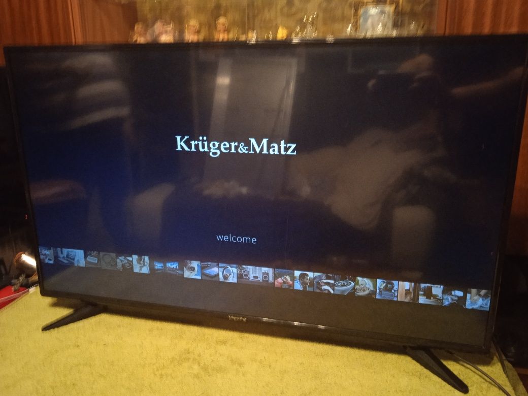 Sprzedam telewizor Kruger matz 43 cale full HD Smart
