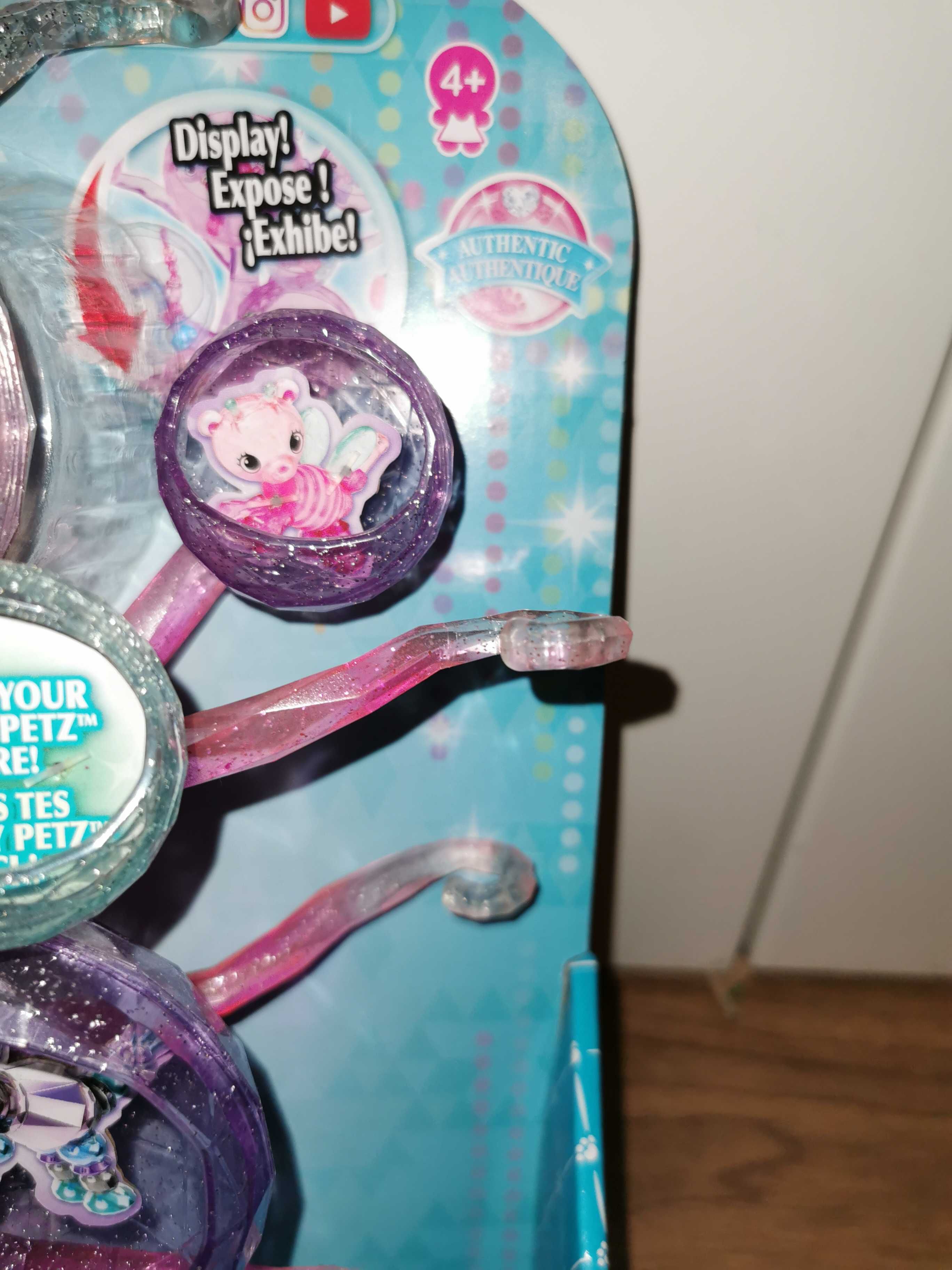 Drzewko Twisty Pets stojak na biżuterię + bransoletka dla dziewczynki