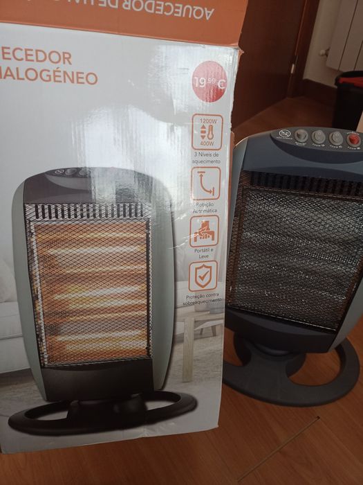 aquecedor halogenio 1200 w
veja os meus outros anuncios a ver se inter