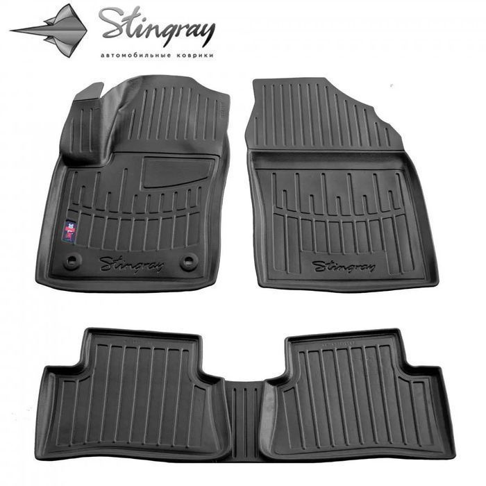 3Д гумові коврики салон VOLKSWAGEN Touran/Polo/Sharan/Bora/UP!/T-Cross