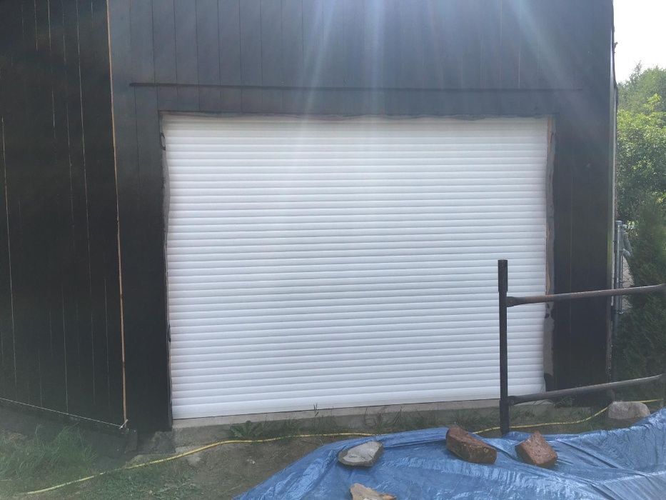 Brama rolowana 325 cm szer x 310 cm wys (340x340) z napędem-okazja!!!