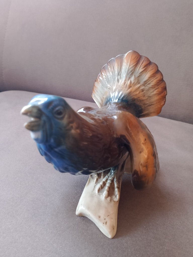 Figurka Royal Dux Głuszec/Cietrzew Czechosłowacja