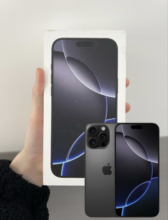 Новий Iphone 16 Pro Max 512gb Black Titanium