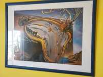 Quadro relógio derretido