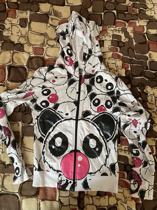 Кофта Эмо killing panda y2k зипка