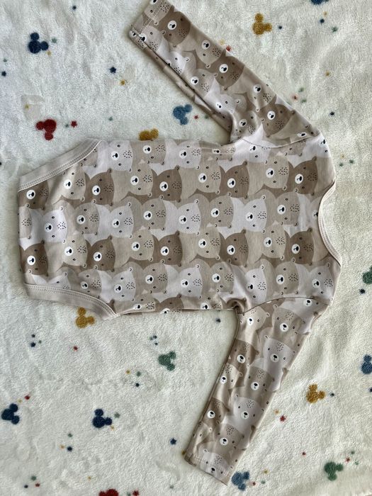 Body niemowlęce w misie C&A, 6-9 mies. rozm. 74,