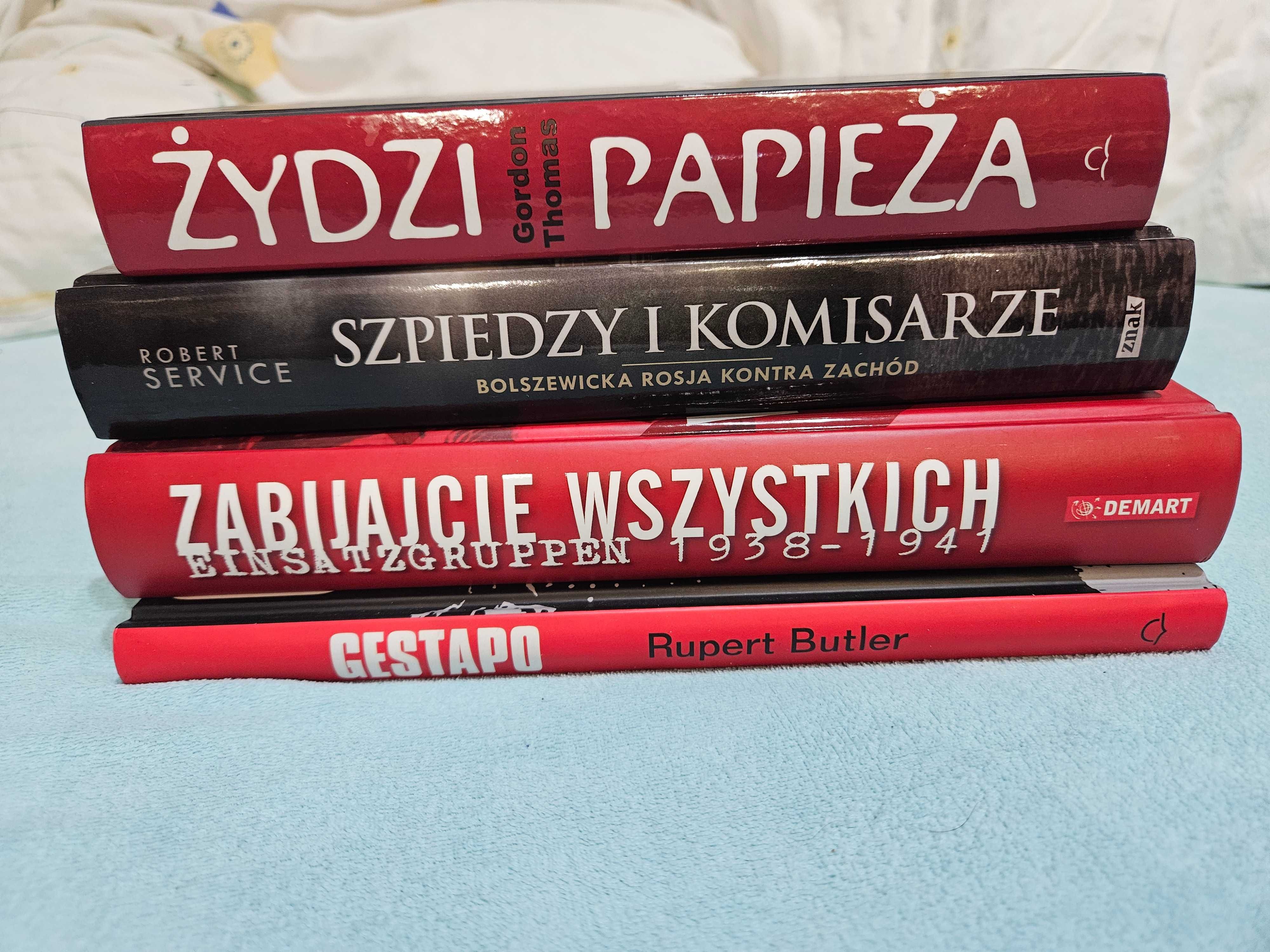 Książki historyczne zestaw 4 szt. jak na zdjęciach (stan idealny)