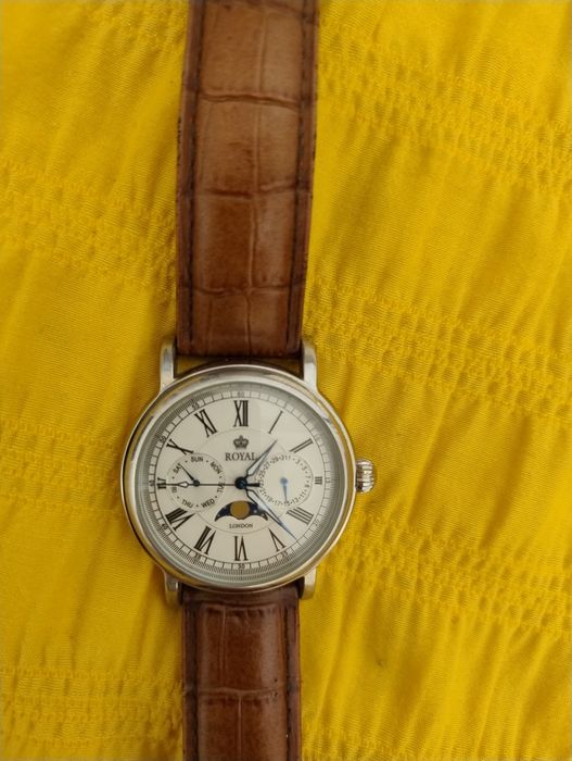 Часы мужские ROYAL London. QUARTZ. 400-89-01 . б/у