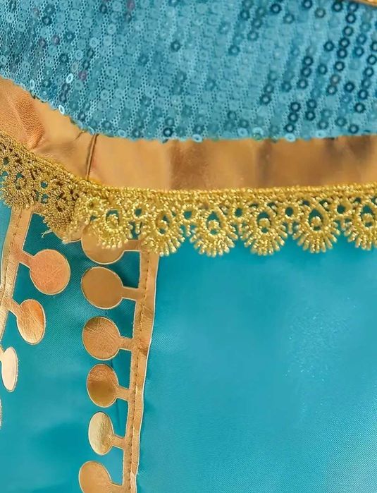 Nowy strój Księżniczka Jasmina Dżasmina Alladyn, r. 128/134 przebranie