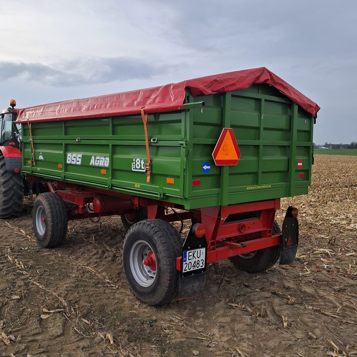 Bss agro sanok autosan przyczepa wywrotka