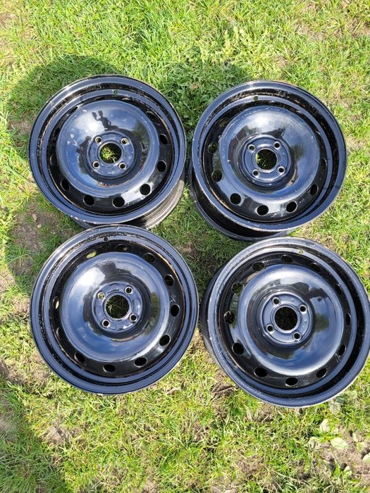 2 Felgi stalowe 15 cali 4x100 (Renault, VW , Honda)
