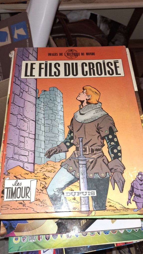 Les Timour Le Fils du croise 1966 dupuis bd
