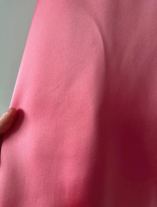 Koszulka damska Stradivarius S 36 różowa satyna