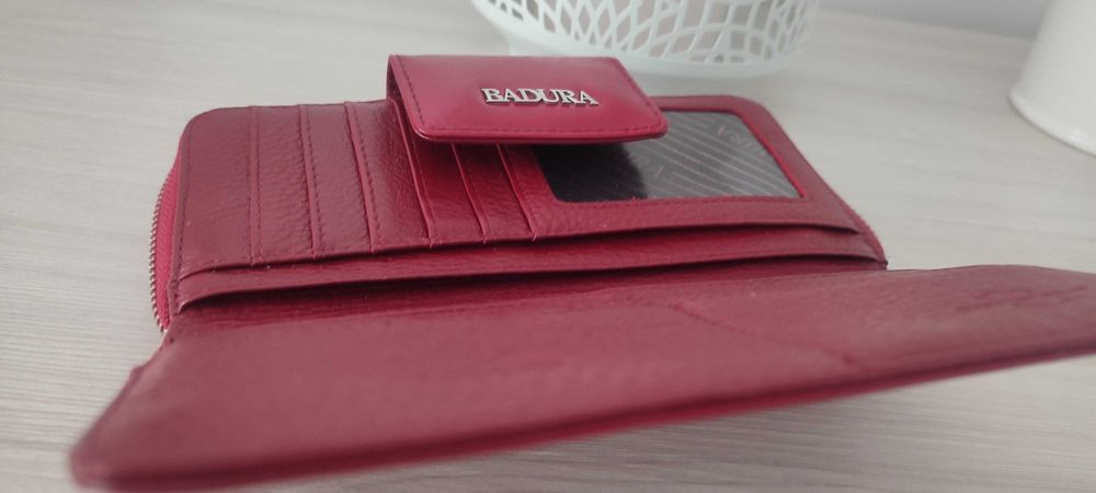 Portfel damski skórzany Badura