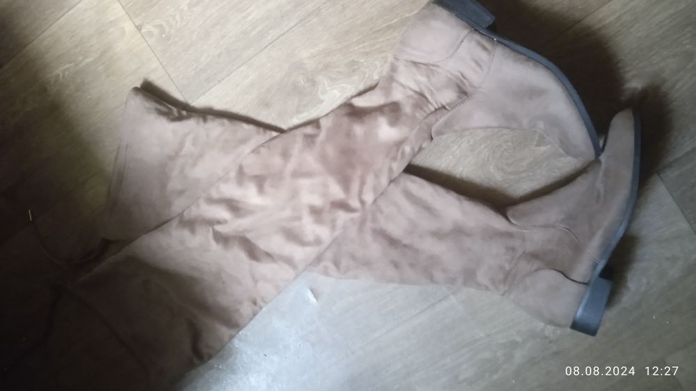 Ботфорты  Сапоги,Осень размер 40