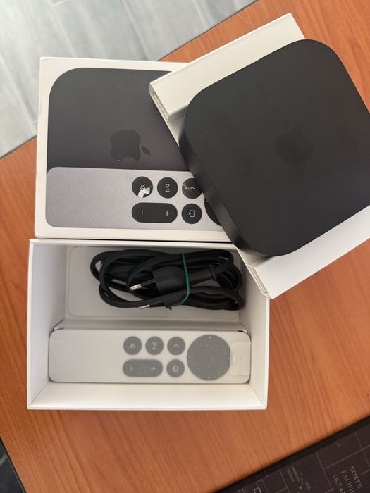 Apple TV 4K 128GB Nova na caixa