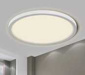 lqwell lampa sufitowa led lampa sufitowa, ip44 wodoodporna