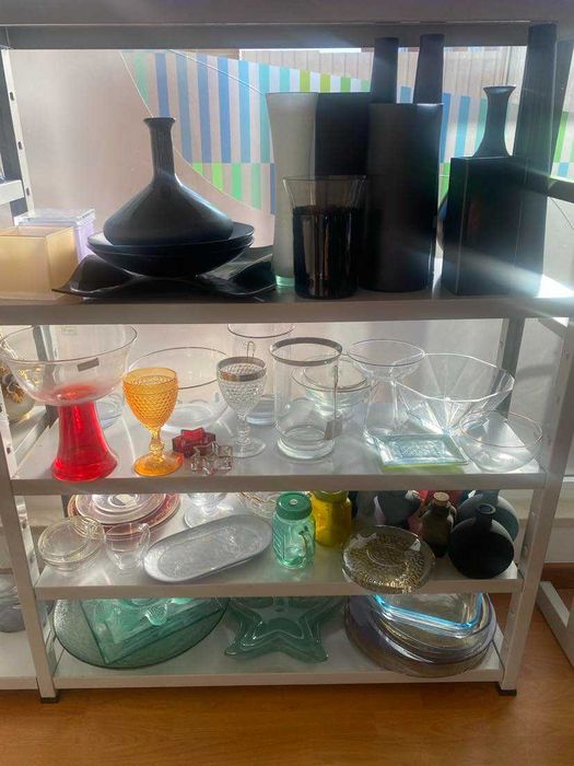 Vidros diversos para quermesses