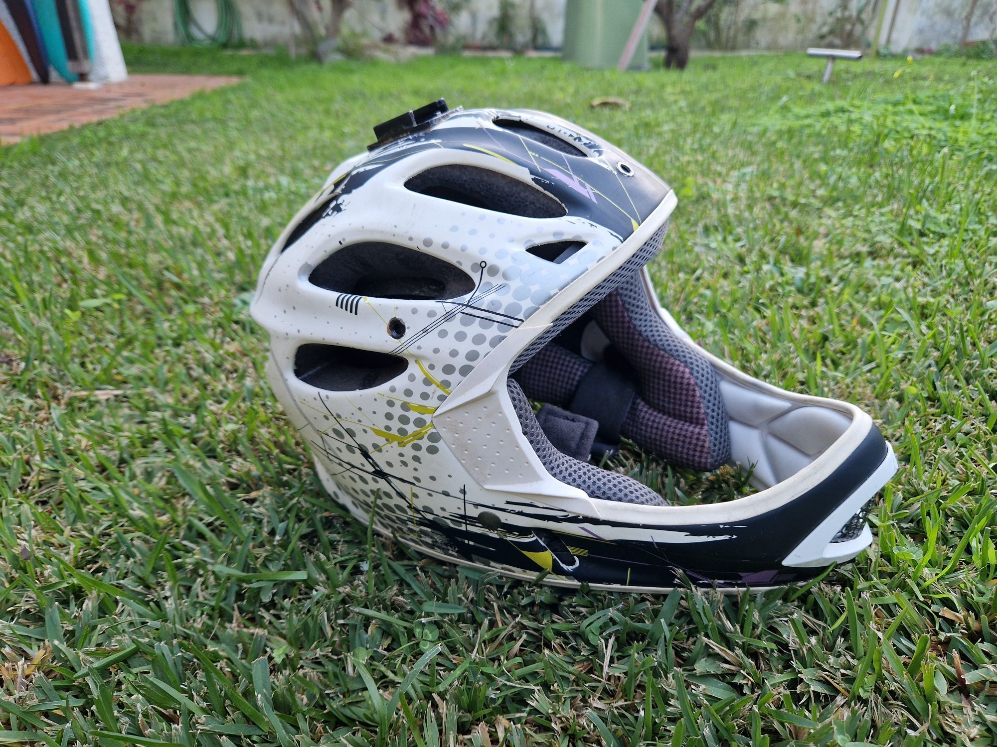 Capacete integral downhill btt XS