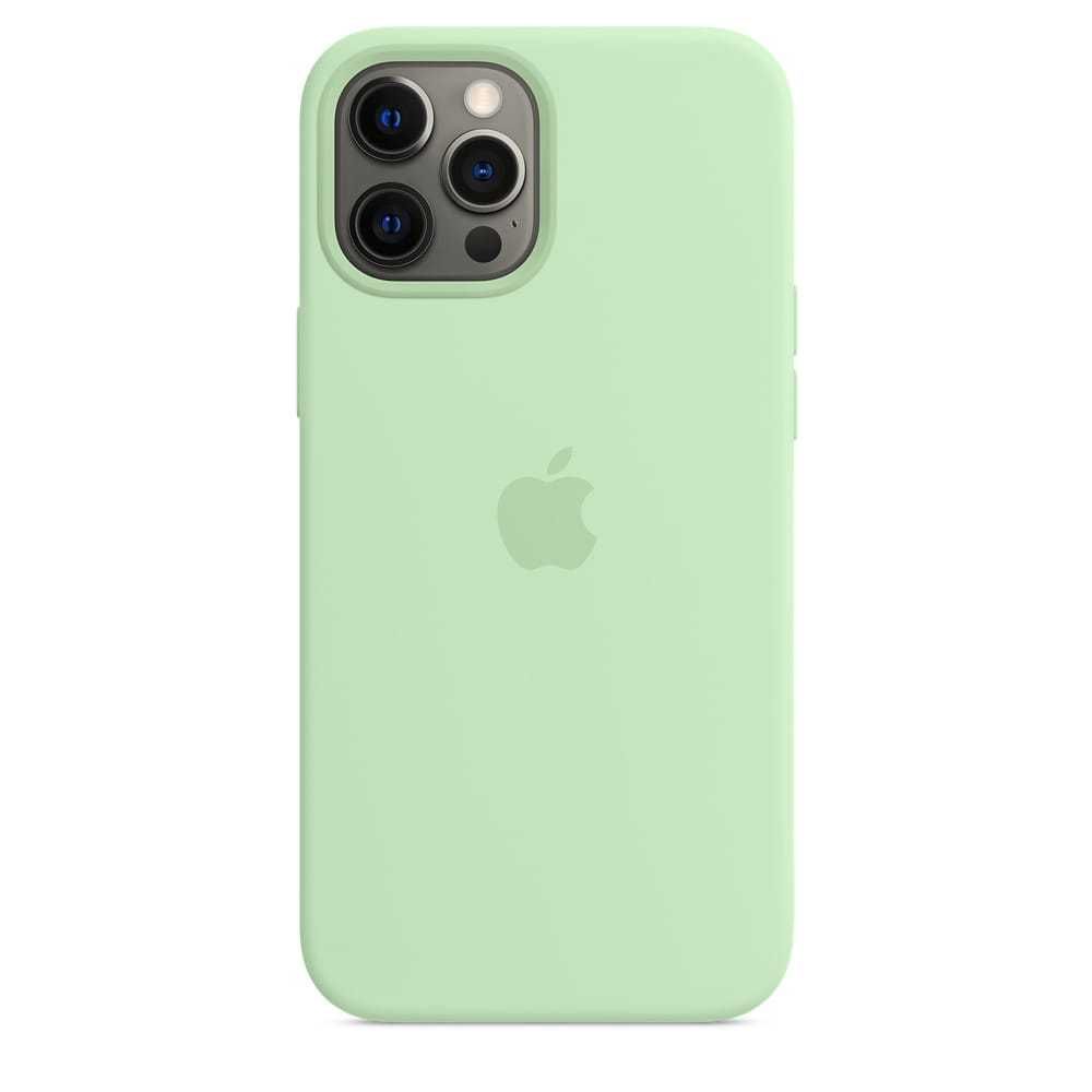 Pistacjowe etui MagSafe Apple iPhone 12 Pro Max case plecki obudowa