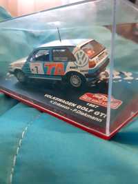 Miniatura 1/43 volkswagen golf gti 16v mk2  rallye