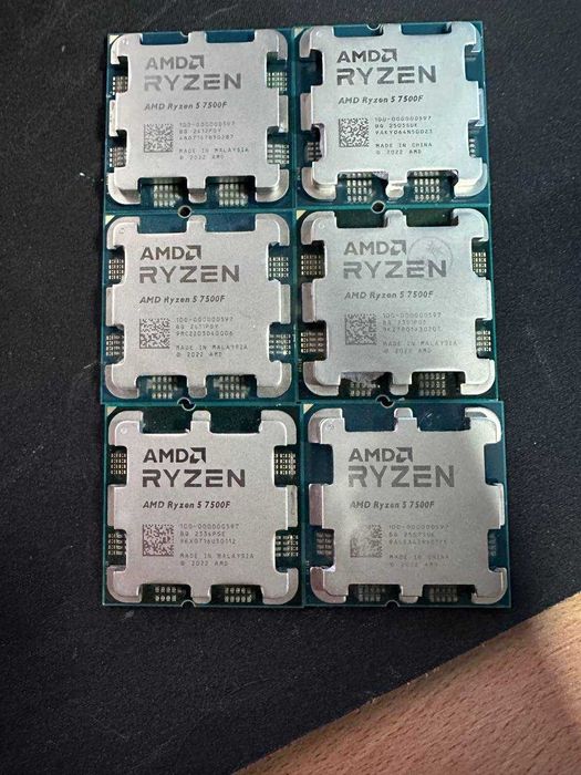 Ryzen 5 7500F, Ryzen 5 8400F Дефектні.